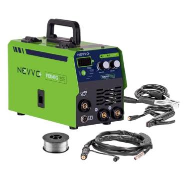 Imagem de Máquina Inversora De Solda Fixmig1355 Bivolt 120a Mig Sem Gás 3 em 1 Mma Tig Com Arame NEVVO