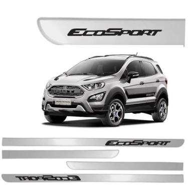 Imagem de Jogo Friso Lateral Ecosport 2003 até 2022 Prata Geada - Ford