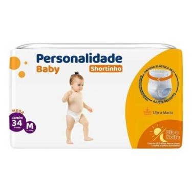Imagem de Fralda Personalidade Baby Mega Shortinho, M c/34