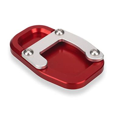 Imagem de Acc-Creativity Suporte de pé de motocicleta com ampliador lateral para placa de extensão compatível com DUCATI MONSTER 950 937 2021 (vermelho)