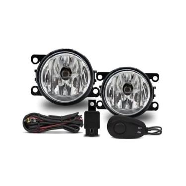 Imagem de Kit Farol de Milha C3 2009 a 2012 com Botão Alternativo Colante Suits - STS1101CT