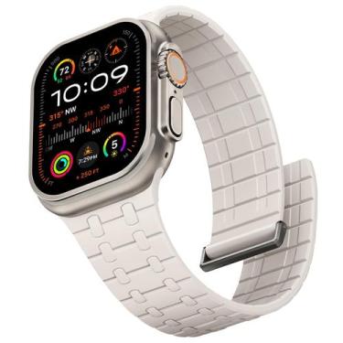 Imagem de Watch Band Suitisbest Silicone Magnetic para Apple 44 mm 45 mm 46 mm 4