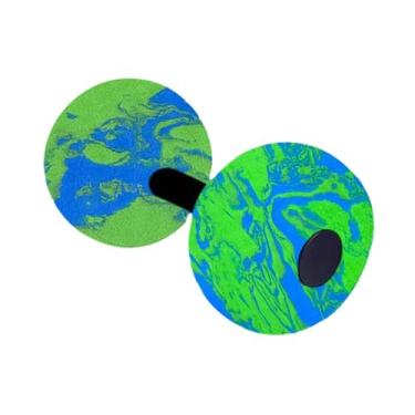 Imagem de UGPLM Halteres para exercícios aquáticos, esportes aquáticos, equipamentos aeróbicos, fitness em piscina, profissional, homens e mulheres, peso leve, Azul E Verde