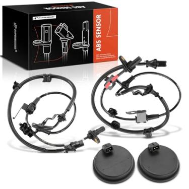 Imagem de A-Premium Sensor de velocidade da roda ABS dianteiro e traseiro 4 peças compatível com modelos Hyundai - Sonata 2015 2016 2017 2018 2019, FWD