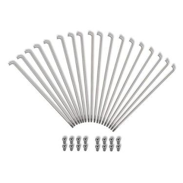 Imagem de Raio e Niple Eninco Dianteiro Pop 100, CROMADO, Único