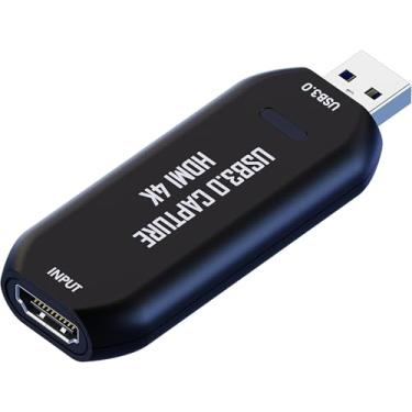 Imagem de VIXLW Placa de captura Cam Link 4K, USB 3.0 HDMI, placa de captura de câmera externa para DSLR, filmadora, câmera de ação como webcam, transmissão e gravação em 2K50 ou 1080P 60FPS, cartão de captura