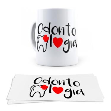 Imagem de Caneca Ceramica Odontologia Profissão