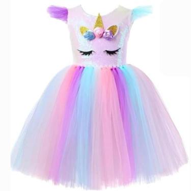 Imagem de Fantasia Infantil Unicornio para Meninas, Criança, de 03 a 10 anos, be