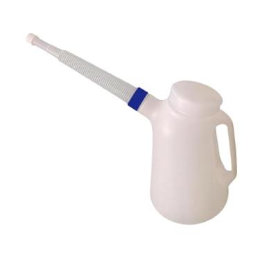 Imagem de Generic Jarra medidora de óleo 5L com balança, jarra portátil com bico longo para veículos automotivos, Azul