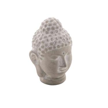 Imagem de Decoração Concreto Buddha Cabeça Cinza Lyor