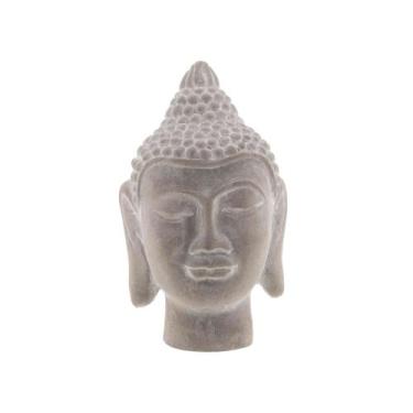 Imagem de Decoração Concreto Buddha Cabeça Cinza Lyor