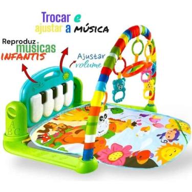 Imagem de Tapete Musical Piano Infantil Brinquedo Para Seu Bebe Presente De Aniv