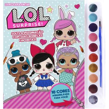 Imagem de Livro - LOL Surprise! Livro para Pintar com Aquarela