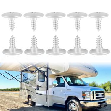 Imagem de Parafusos de cobertura de ar condicionado RV adequados para Dometic Brisk II e Penguin II