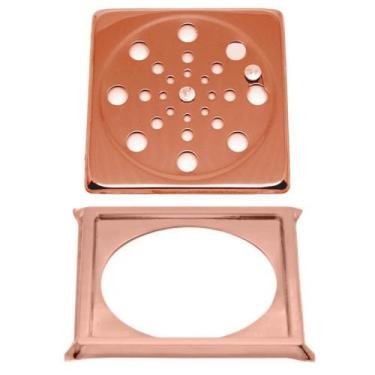 Imagem de Tampa P/ Ralo Grelha Quadrado 15cm Abre/ Fecha - ROSE - Montelar Acaba