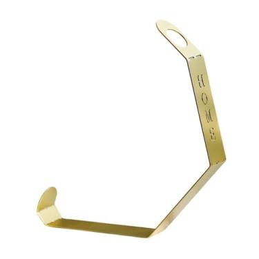 Imagem de Generic Suporte para garrafas de vinho de mesa única, suporte para garrafas de vinho de, ornamento minimalista moderno, prateleira de ferro para, Ouro