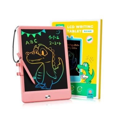 Imagem de Tablet de escrita LCD KOKODI de 8,5 polegadas Toddler Doodle Board ros