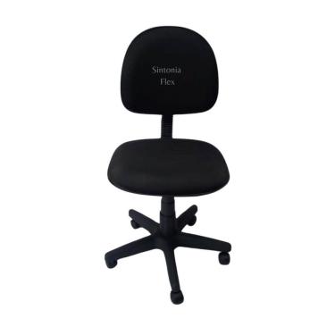 Imagem de Cadeira Executiva Giratoria Pistão A Gás Base Ferro Tecido