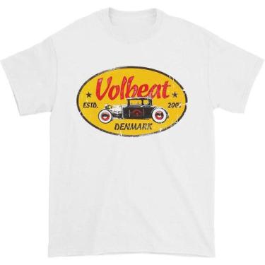 Imagem de Camiseta Oval Amarela Volbeat - Rockinstone