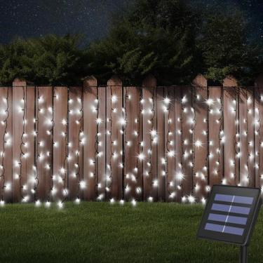 Imagem de Luzes de cortina solar DBFAIRY 6m x 1m 300 LED Waterproof