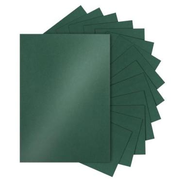 Imagem de Cartolina Shimmer Silunkia 120 folhas verde escuro A4 250gsm