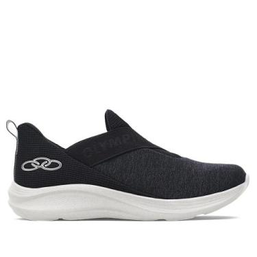 Imagem de Tênis Feminino Olympikus Easy 3 Evasense Preto, Preto, 39