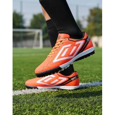 Imagem de Chuteira Society Adulto Grama Sintética Costurada Resistente - Duster,