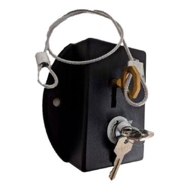 Imagem de Tranca Para Carrinho De Compras De Condomínio + Chave - PR Car