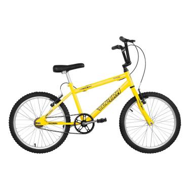 Imagem de Bicicleta de Passeio Ultra Bikes Esporte Aro 20 Reforçada Freio V-Brake Infantil Juvenil Amarelo