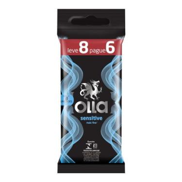 Imagem de Preservativo Olla Sensitive Leve 8 Pague 6