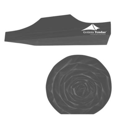 Imagem de Cobertura Para Tenda Sanfonada 3x2 - Goiânia Toldos, Preto