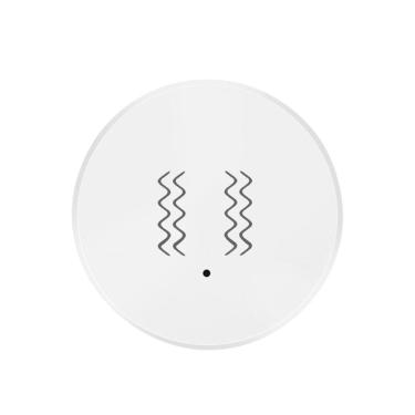 Imagem de Sensor de movimento de vibração Tuya Zigbee para automação residencial