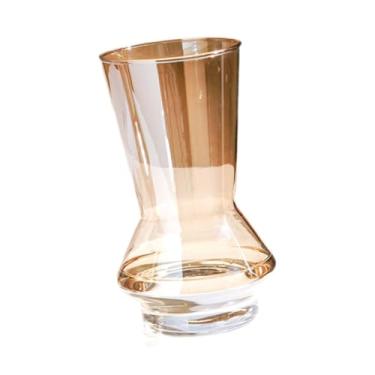 Imagem de Generic Vaso de vidro transparente para flores, ornamento de mesa, suporte para flores, centro de mesa, decoração de casa, escritório, chão.