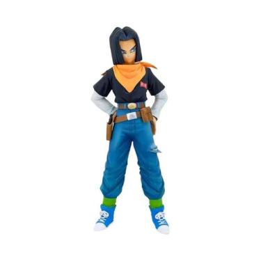 Imagem de Figuras De Ação PVC Dragon Ball Z Android 17 18 De 27CM, Brinquedos Pa