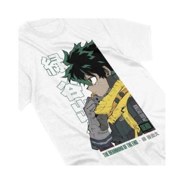 Imagem de Camiseta Oversized Feminina Deku Izuku Midoriya Hero Anime Graphic Fas