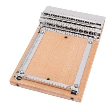 Imagem de Jiawu Kit de Máquina de Tecelagem, Aço Inoxidável Madeira de Faia Multi Artesanato Tear de Tecelagem Tear de tricô Com Lançadeira e Agulhas para Suéter Cachecol Tapeçaria Crianças