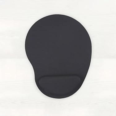 Imagem de Mouse pad ergonômico, mouse pads de computador com suporte de pulso, base antiderrapante e tecido liso, 24 x 17 cm