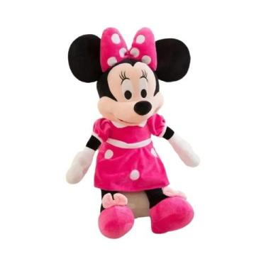 Imagem de Bonecos De Pelúcia Da Disney Mickey Mouse E Minnie Para Crianças, Brin