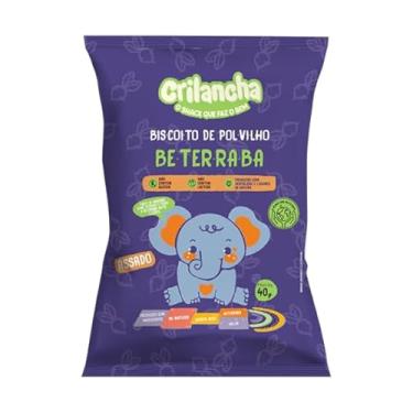 Imagem de Biscoito de Polvilho Beterraba Vegano Orgânico Crilancha 40g