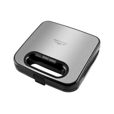 Imagem de Sanduicheira E Grill Britânia BGR16 2 Em 1 Redstone 750W Preto Com Prata 110V