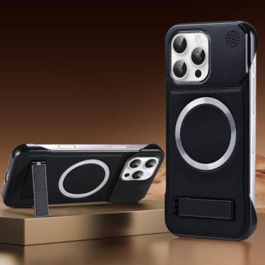 Imagem de Capa magnética fosca a laser para iPhone 17 Air 16 15 14 13 12 11 Pro Max Plus 17 Pro 16e com carregamento sem fio e efeito gradiente arco-íris (para iPhone 12 Pro Max/1)