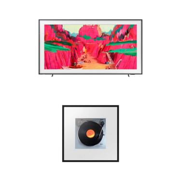 Imagem de Samsung Vision AI TV 65" The Frame Pro 4K LS03FW + Music Frame Samsung LS60D
