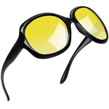 Imagem de Óculos de visão noturna Joopin Oversized para mulheres que dirigem