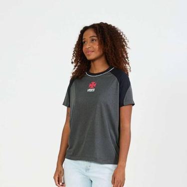 Imagem de Camiseta Braziline Vasco Tremor - Feminino - Cinza-Feminino