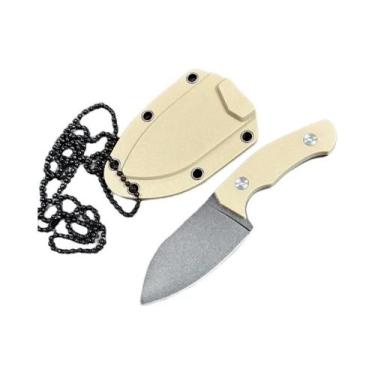 Imagem de Canivete De Bolso Pequeno De Obsidiana Negra Para Acampamento E Pesca 