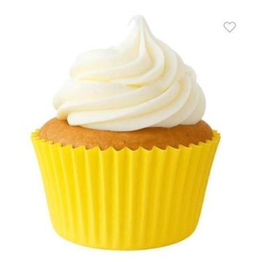Imagem de Forminhas para Cupcake - Varias Cores (45 unid.) n 2 Cor:Amarelo - Mag