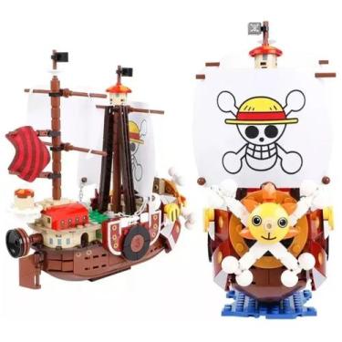 Imagem de Navio De Montar Thousand Sunny Blocos Criativos Construção 432 Peças E