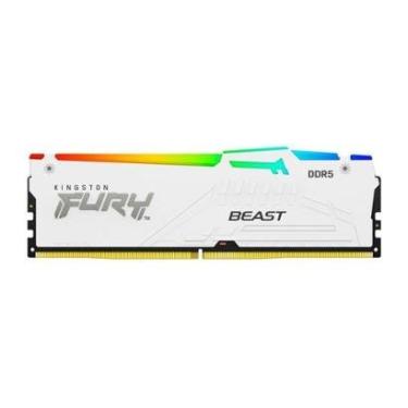 Imagem de Memória RAM Kingston Fury Beast, RGB, 16GB, 6000MT/s, DDR5, CL30, DIMM, Expo - KF560C30...