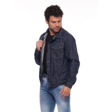 Imagem de Jaqueta Masculina Jeans Básica - Super Stone Razon Jeans, M