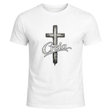 Imagem de Camiseta Básica Católica 100% Algodão Estampa em DTF  EI-2738 - eismea